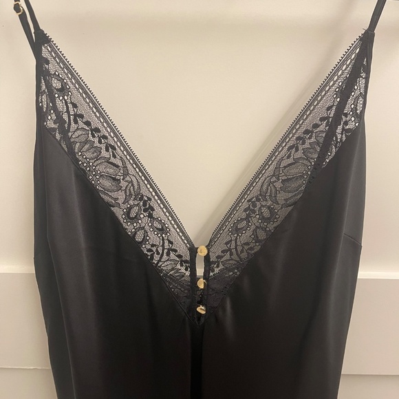 AUBADE Midnight Whisper Black Long Nightie (L) - Picture 7 of 9